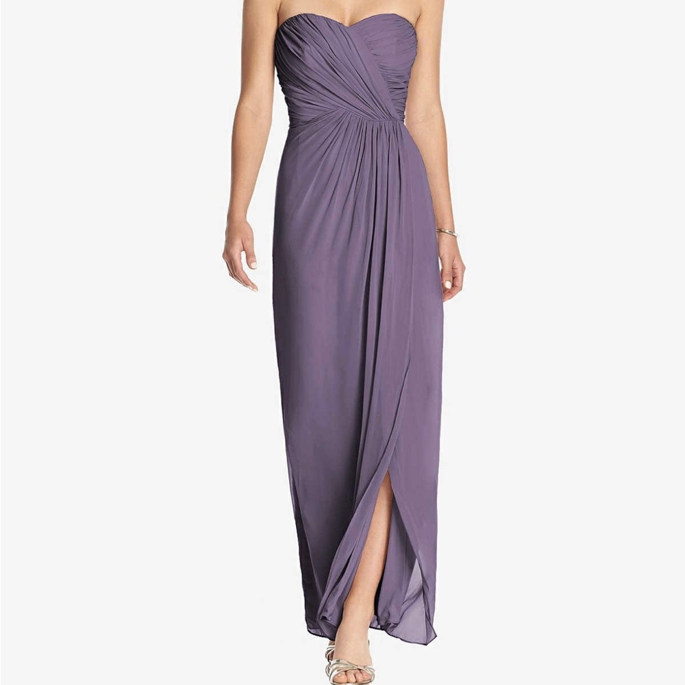Dessy Collection Chiffon Bridesmaid Dress